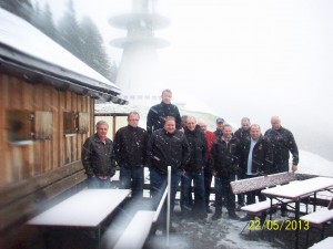 The gang in Österike/Austria in 2013-05